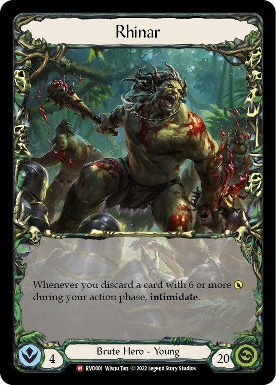 Image for Rhinar (Classic Battles: Rhinar vs Dorinthea) (RVD001) - Flesh and Blood TCG