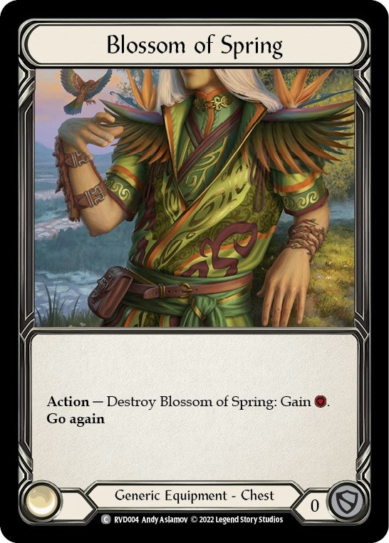 Image for Blossom of Spring (Rhinar) (Classic Battles: Rhinar vs Dorinthea) (RVD004) - Flesh and Blood TCG