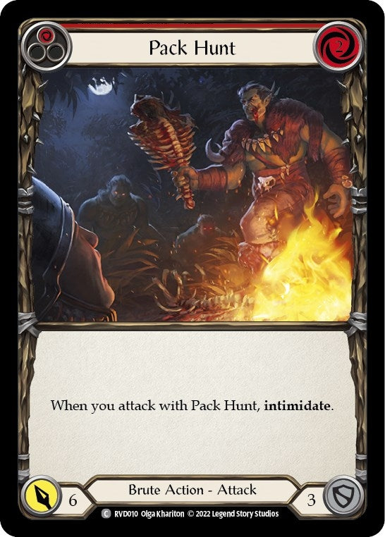 Image for Pack Hunt (Classic Battles: Rhinar vs Dorinthea) (RVD010) - Flesh and Blood TCG