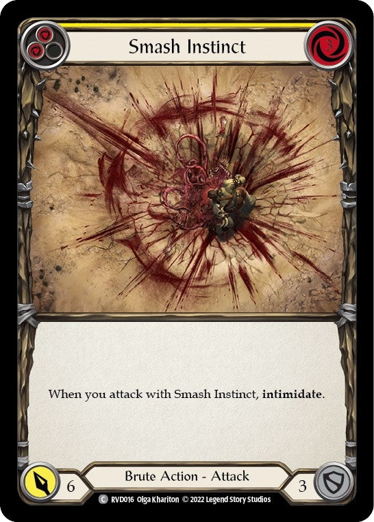 Image for Smash Instinct (Classic Battles: Rhinar vs Dorinthea) (RVD016) - Flesh and Blood TCG