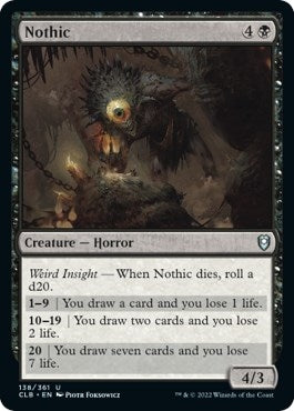 Image for Nothic (Commander Legends: Battle for Baldur's Gate) (138) - Magic: The Gathering