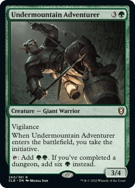 Image for Undermountain Adventurer (Commander Legends: Battle for Baldur's Gate) (260) - Magic: The Gathering