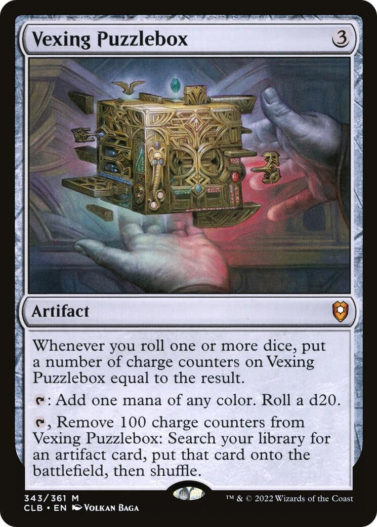 Image for Vexing Puzzlebox (Commander Legends: Battle for Baldur's Gate) (343) - Magic: The Gathering