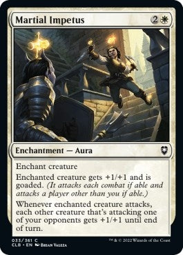 Image for Martial Impetus (Commander Legends: Battle for Baldur's Gate) (33) - Magic: The Gathering