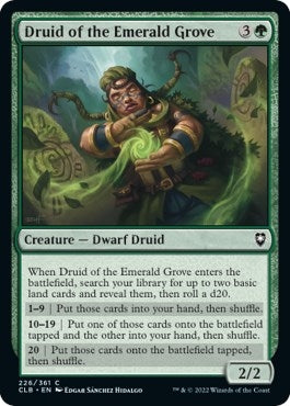 Image for Druid of the Emerald Grove (Commander Legends: Battle for Baldur's Gate) (226) - Magic: The Gathering