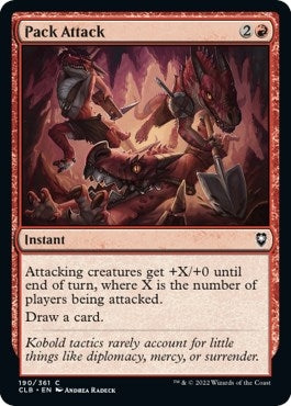 Image for Pack Attack (Commander Legends: Battle for Baldur's Gate) (190) - Magic: The Gathering