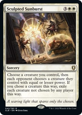Image for Sculpted Sunburst (Commander Legends: Battle for Baldur's Gate) (42) - Magic: The Gathering