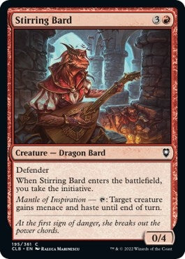 Image for Stirring Bard (Commander Legends: Battle for Baldur's Gate) (195) - Magic: The Gathering