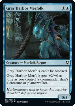 Image for Gray Harbor Merfolk (Commander Legends: Battle for Baldur's Gate) (75) - Magic: The Gathering