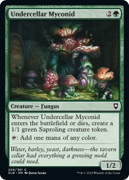 Image for Undercellar Myconid (Commander Legends: Battle for Baldur's Gate) (259) - Magic: The Gathering