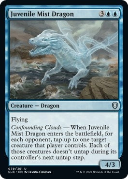 Image for Juvenile Mist Dragon (Commander Legends: Battle for Baldur's Gate) (79) - Magic: The Gathering