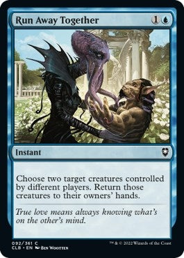Image for Run Away Together (Commander Legends: Battle for Baldur's Gate) (92) - Magic: The Gathering
