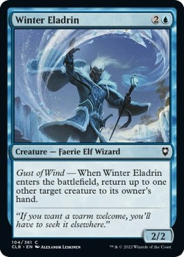 Image for Winter Eladrin (Commander Legends: Battle for Baldur's Gate) (104) - Magic: The Gathering