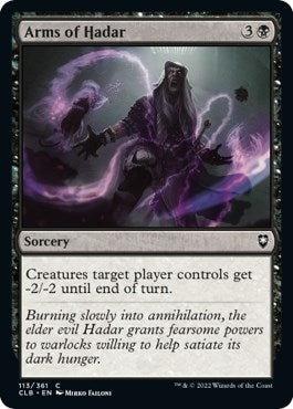 Image for Arms of Hadar (Commander Legends: Battle for Baldur's Gate) (113) - Magic: The Gathering