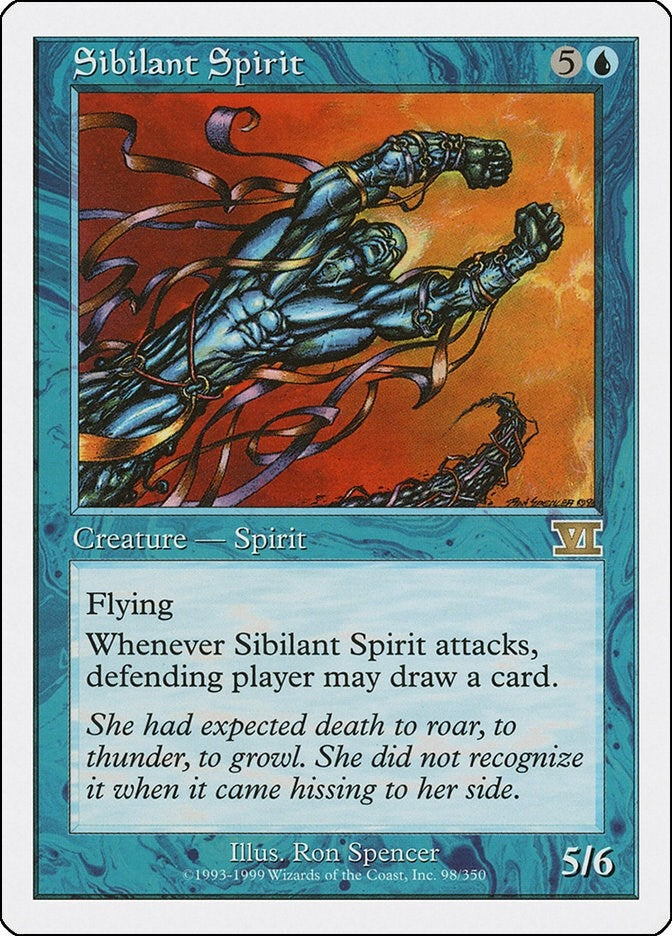 Image for Sibilant Spirit (Classic Sixth Edition) (98) - Magic: The Gathering