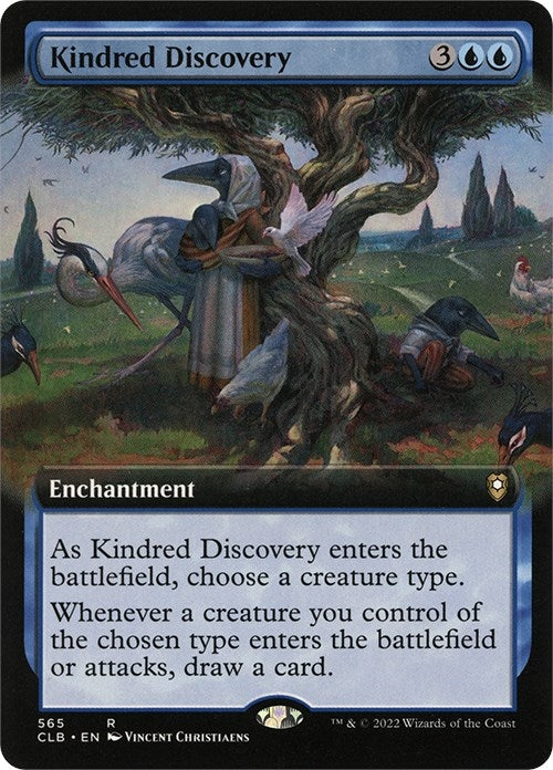 Image for Kindred Discovery (Extended Art) (Commander Legends: Battle for Baldur's Gate) (565) - Magic: The Gathering
