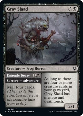 Image for Gray Slaad (Commander Legends: Battle for Baldur's Gate) (129) - Magic: The Gathering