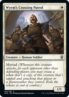 Image for Wyrm's Crossing Patrol (Commander Legends: Battle for Baldur's Gate) (51) - Magic: The Gathering