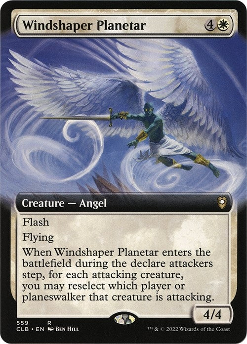 Image for Windshaper Planetar (Extended Art) (Commander Legends: Battle for Baldur's Gate) (559) - Magic: The Gathering