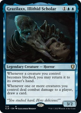 Image for Grazilaxx, Illithid Scholar (Commander Legends: Battle for Baldur's Gate) (723) - Magic: The Gathering