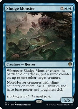 Image for Sludge Monster (Commander Legends: Battle for Baldur's Gate) (735) - Magic: The Gathering