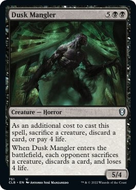 Image for Dusk Mangler (Commander Legends: Battle for Baldur's Gate) (751) - Magic: The Gathering