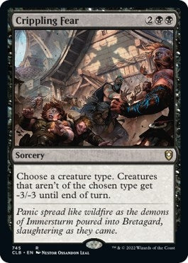 Image for Crippling Fear (Commander Legends: Battle for Baldur's Gate) (745) - Magic: The Gathering