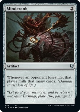 Image for Mindcrank (Commander Legends: Battle for Baldur's Gate) (866) - Magic: The Gathering