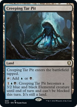 Image for Creeping Tar Pit (Commander Legends: Battle for Baldur's Gate) (888) - Magic: The Gathering