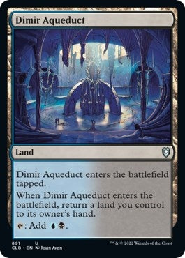 Image for Dimir Aqueduct (Commander Legends: Battle for Baldur's Gate) (891) - Magic: The Gathering