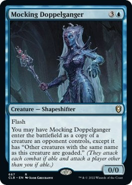Image for Mocking Doppelganger (Commander Legends: Battle for Baldur's Gate) (667) - Magic: The Gathering