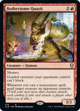 Image for Bothersome Quasit (Commander Legends: Battle for Baldur's Gate) (674) - Magic: The Gathering
