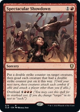 Image for Spectacular Showdown (Commander Legends: Battle for Baldur's Gate) (679) - Magic: The Gathering