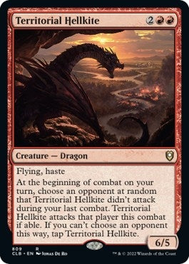 Image for Territorial Hellkite (Commander Legends: Battle for Baldur's Gate) (809) - Magic: The Gathering
