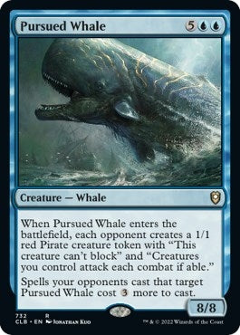 Image for Pursued Whale (Commander Legends: Battle for Baldur's Gate) (732) - Magic: The Gathering