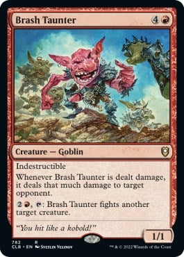 Image for Brash Taunter (Commander Legends: Battle for Baldur's Gate) (782) - Magic: The Gathering