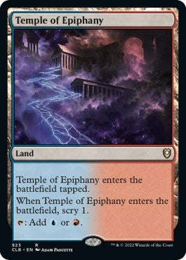 Image for Temple of Epiphany (Commander Legends: Battle for Baldur's Gate) (923) - Magic: The Gathering