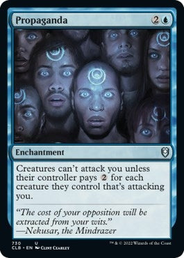 Image for Propaganda (Commander Legends: Battle for Baldur's Gate) (730) - Magic: The Gathering