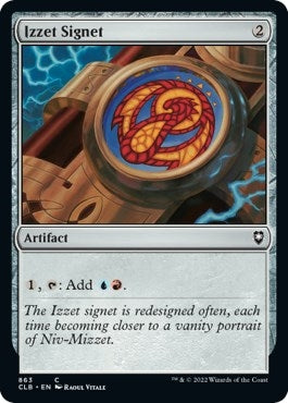 Image for Izzet Signet (Commander Legends: Battle for Baldur's Gate) (863) - Magic: The Gathering
