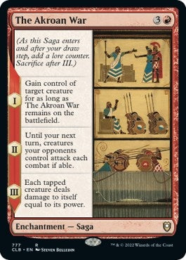 Image for The Akroan War (Commander Legends: Battle for Baldur's Gate) (777) - Magic: The Gathering