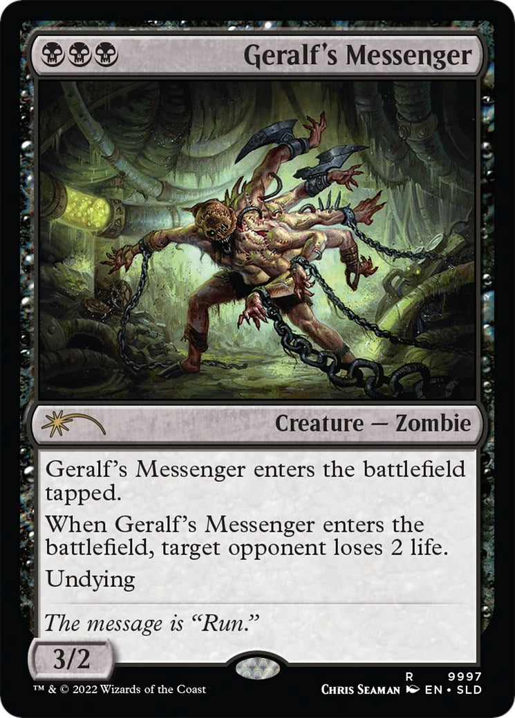 Image for Geralf's Messenger (9997) (Secret Lair Drop Series) (9997) - Magic: The Gathering