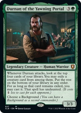 Image for Durnan of the Yawning Portal (Commander Legends: Battle for Baldur's Gate) (657) - Magic: The Gathering