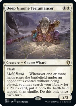 Image for Deep Gnome Terramancer (Commander Legends: Battle for Baldur's Gate) (658) - Magic: The Gathering