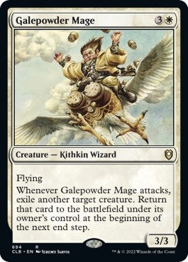 Image for Galepowder Mage (Commander Legends: Battle for Baldur's Gate) (694) - Magic: The Gathering