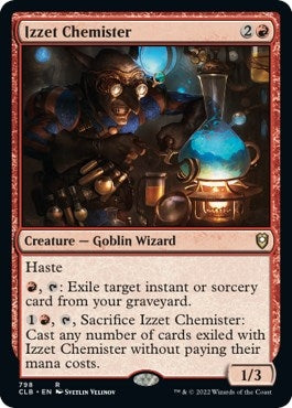 Image for Izzet Chemister (Commander Legends: Battle for Baldur's Gate) (798) - Magic: The Gathering