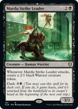 Image for Mardu Strike Leader (Commander Legends: Battle for Baldur's Gate) (761) - Magic: The Gathering