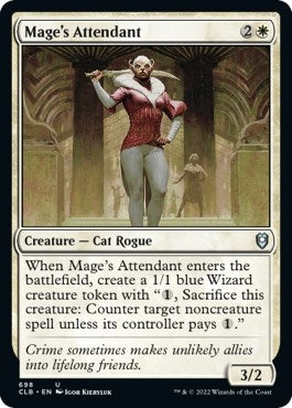 Image for Mage's Attendant (Commander Legends: Battle for Baldur's Gate) (698) - Magic: The Gathering