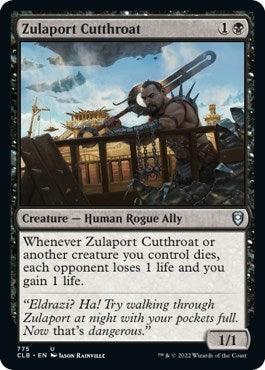 Image for Zulaport Cutthroat (Commander Legends: Battle for Baldur's Gate) (775) - Magic: The Gathering
