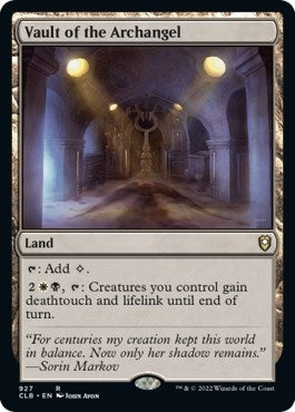 Image for Vault of the Archangel (Commander Legends: Battle for Baldur's Gate) (927) - Magic: The Gathering