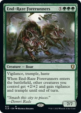 Image for End-Raze Forerunners (Commander Legends: Battle for Baldur's Gate) (822) - Magic: The Gathering